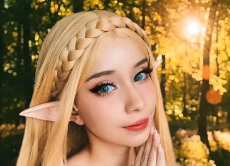 O belíssimo cosplay da Princesa Zelda, da Gabi - capa 01