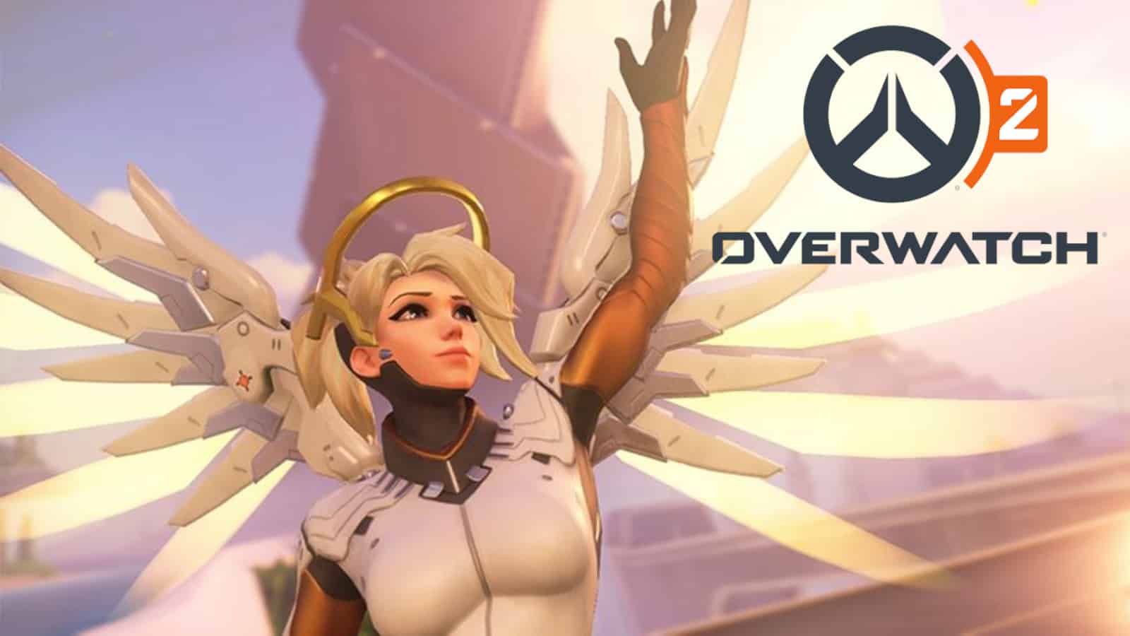 Overwatch - Mercy ressuscitando um aliado