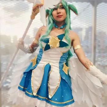 Star Guardian Soraka neste belo cosplay de League of Legends, da Emih - capa 02