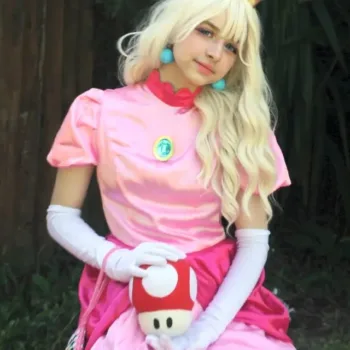 Veja o belo cosplay da Princesa Peach, da Phoenix (phooxwx) - capa 01
