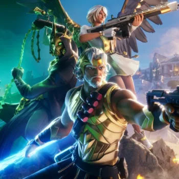 Arte oficial da Temporada de Fortnite - Capítulo 5 Temporada 2 - Zeus, Afrodite e Hades - Stories capa