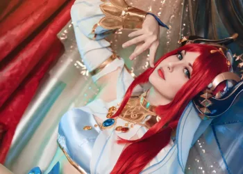 Veja o belo cosplay da Nilou, de Genshin Impact, da Vivian Lee Beautiful Nilou Cosplay, from genshin Impact - Vivian Lee 05