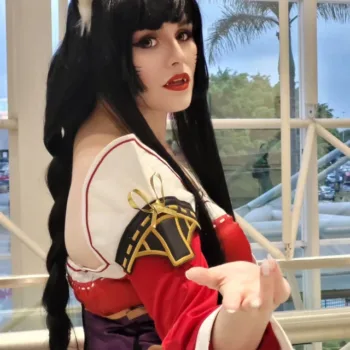 Novas fotos do belo cosplay da Ahri clássica, de League of Legends, da heyxgii Belo cosplay da Ahri clássica, de League of Legends, da heyxgii - capa 02