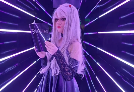 Belo cosplay da Misa Amane, de Death Note, da Tha Aguiar - capa