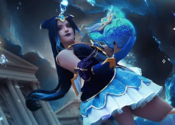 Belo cosplay da Syndra Guardiã Estelar de Prestígio, de League of Legends - 004