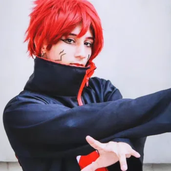 Belo cosplay do Sasori, de Naruto, do Koji - capa 02