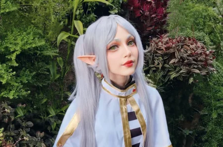 Brasileira Alice Dias faz belo cosplay da Frieren - capa