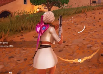 Fortnite - Jogando com a Afrodite - Imagem de Março de 2023 - 01