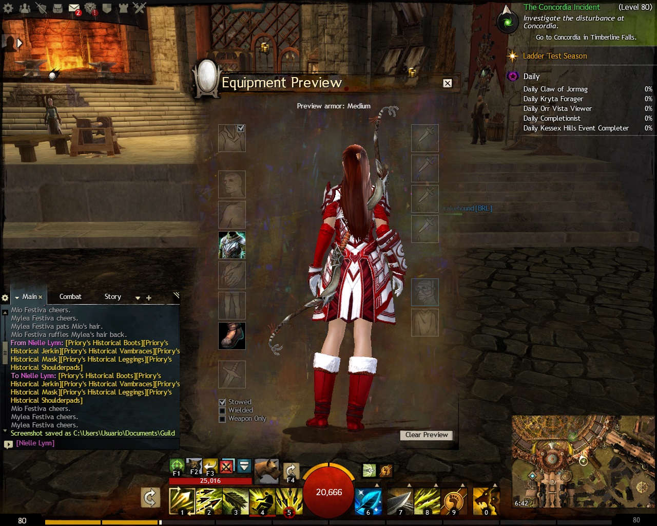 Guild Wars 2 - Priorys Historical Jerkin with Seeker Boots - 02