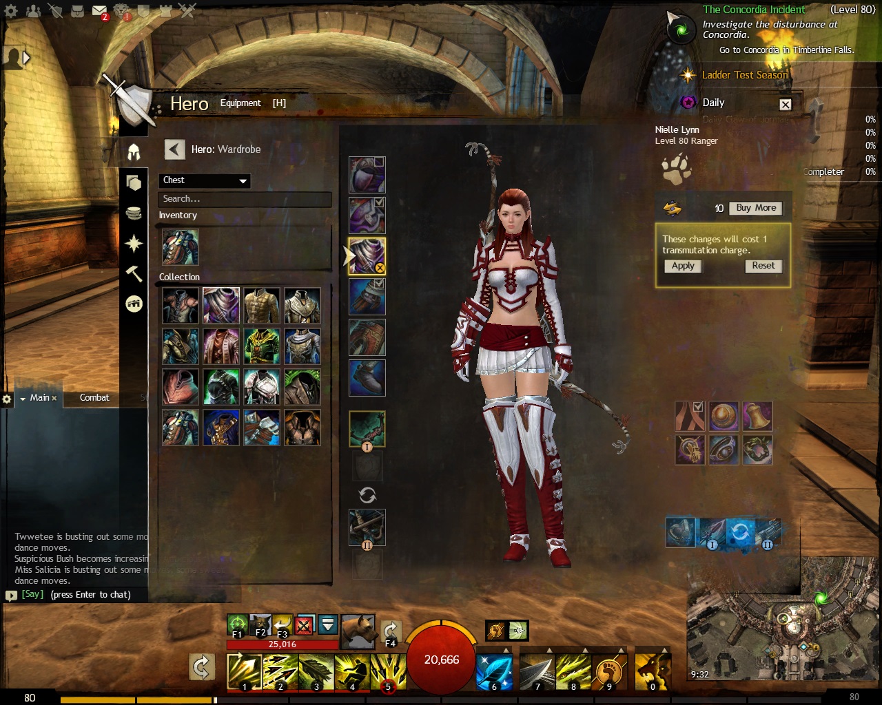 Guild Wars 2 - Snakethief Coat with Magitech Skirt - 03