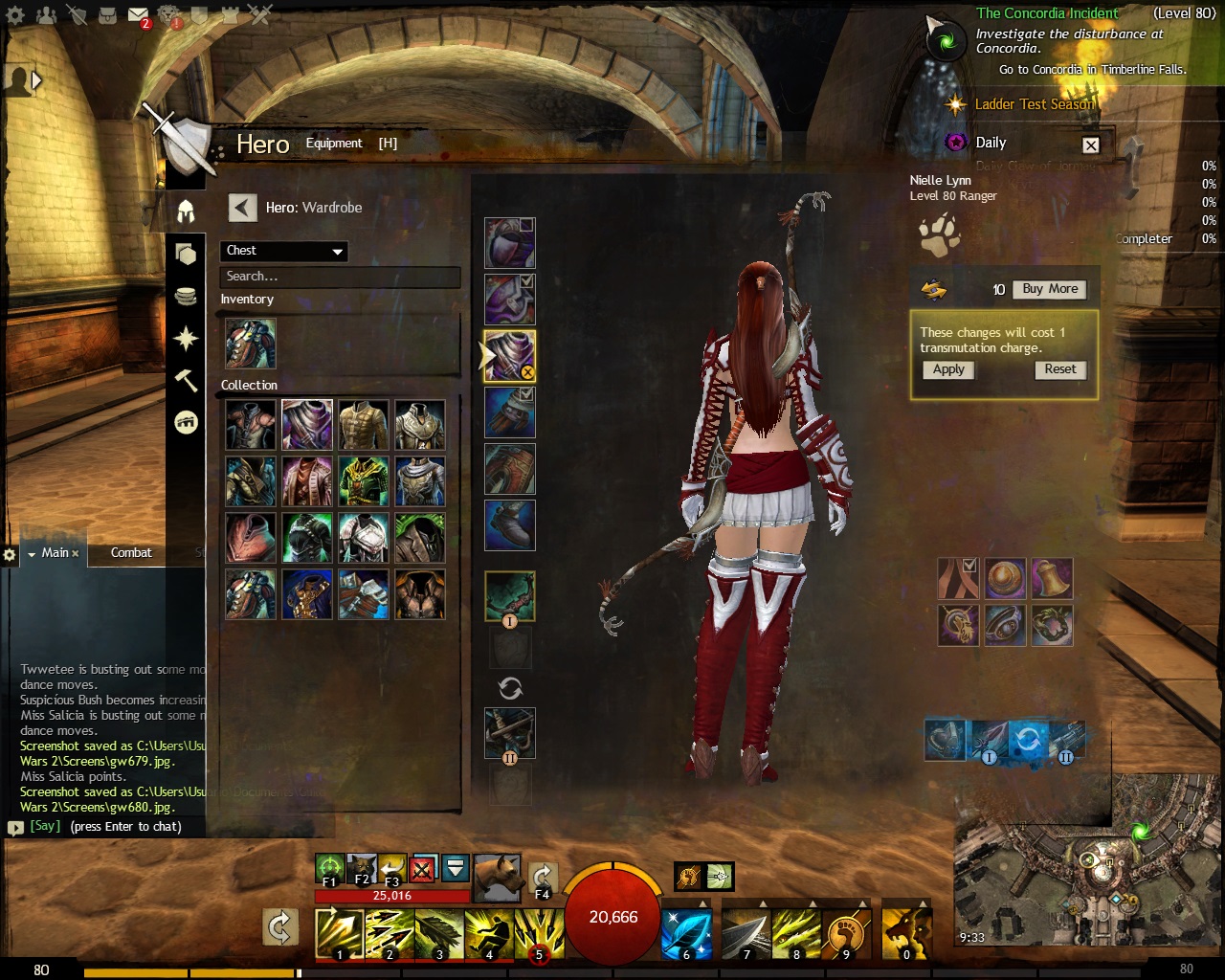 Guild Wars 2 - Snakethief Coat with Magitech Skirt - 04