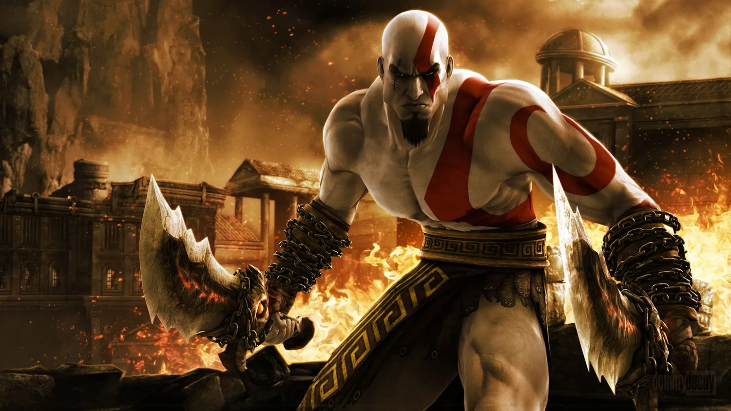 Kratos em God of War - Imagem