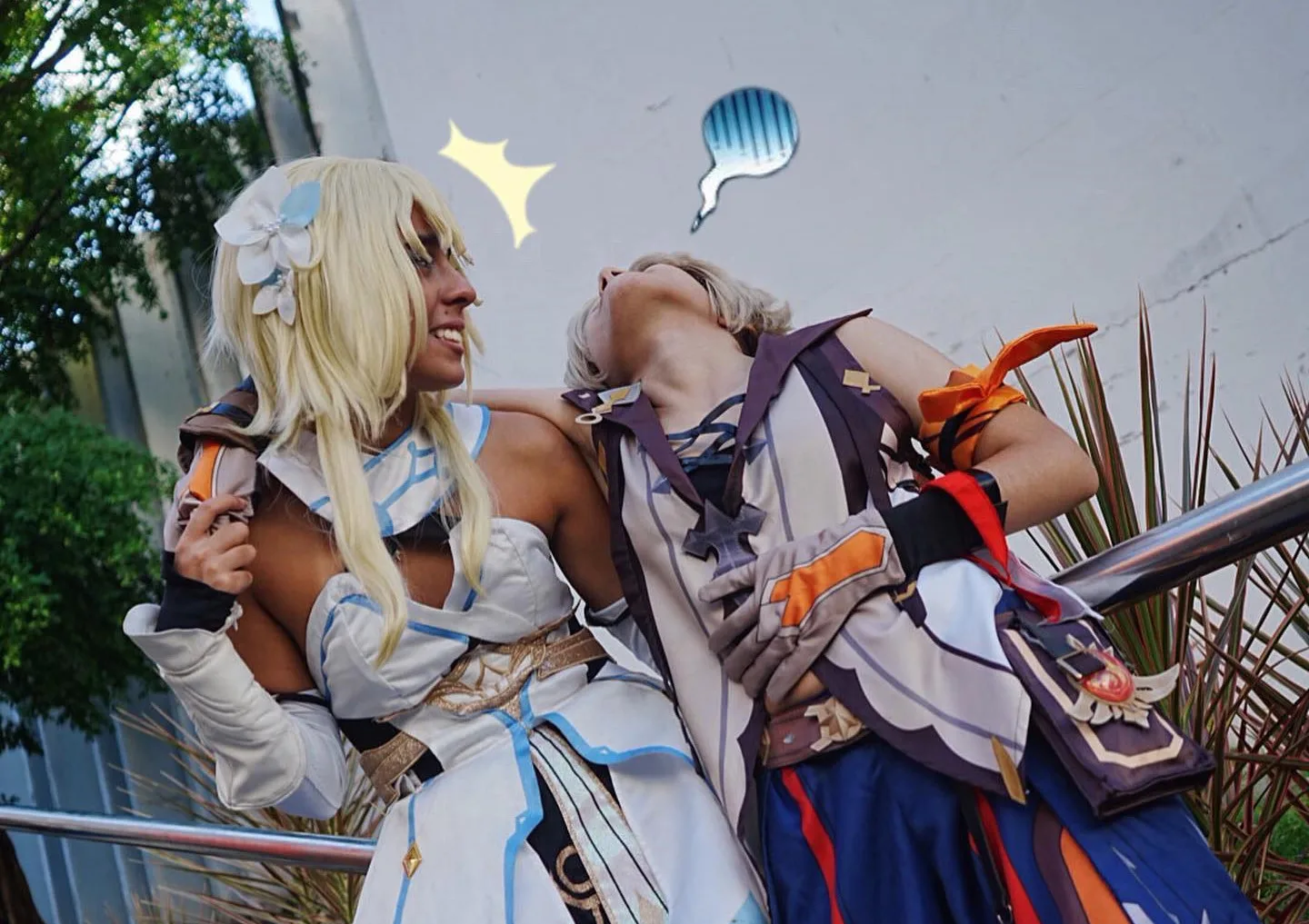 Genshin Impact: Veja os belos cosplays de Bennett e Lumine Lumine e Bennett Cosplays - Genshin Impact - capa 01