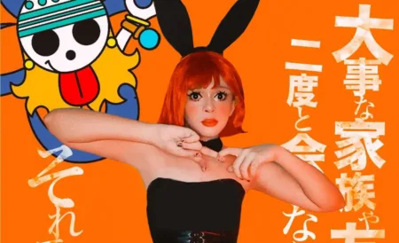 Nami, de One Piece, neste belo cosplay temático de Páscoa - capa