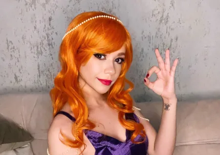 Nami, do arco Zou, neste belo cosplay da Carolina Lima - capa 01