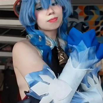 O belo cosplay da Ganyu, de Genshin Impact, da Raven - capa 02