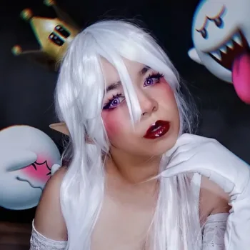 Veja o belo cosplay da Princesa Booette, da Xuxulia - Super Mario Bros - capa 01