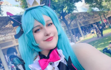 Belo cosplay da Hatsune Miku (Magical Mirai 2019), da Lia - capa