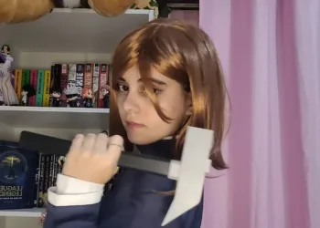 Belo cosplay da Nobara, de Jujutsu Kaisen, da Clara - capa