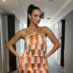 Veja o look da Alane, da final do BBB 24, com vestido Belo-look-de-Alane-para-o-evento-da-final-do-BBB-24-capa 01