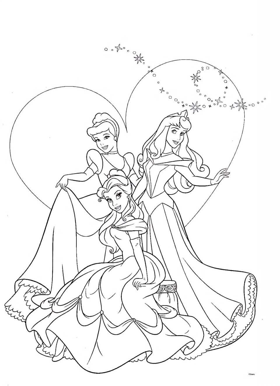 Veja Belos Desenhos Para Colorir Das Princesas Disney Juntas Desenhos veja-belos-desenhos-para-colorir-das-princesas-disney-juntas-desenhos