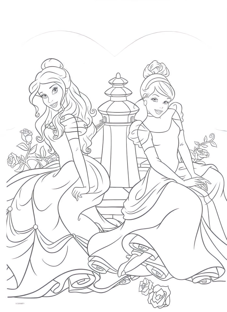 Veja Belos Desenhos Para Colorir Das Princesas Disney Juntas Desenhos veja-belos-desenhos-para-colorir-das-princesas-disney-juntas-desenhos