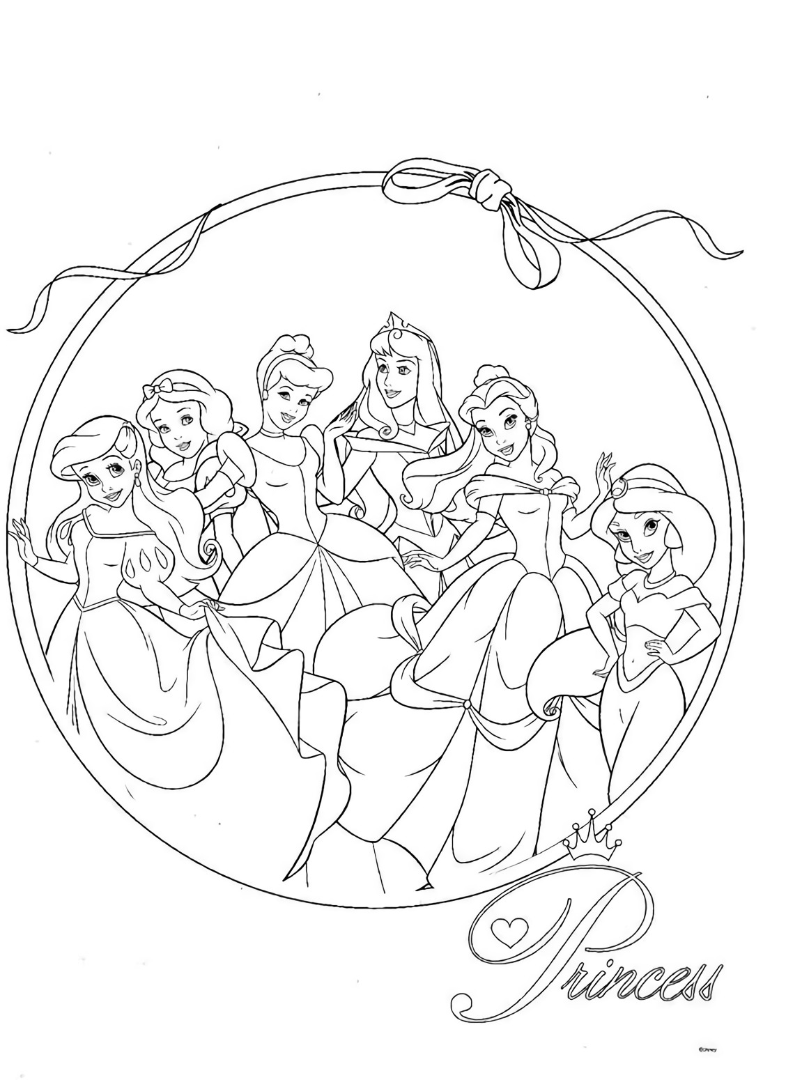 Veja Belos Desenhos Para Colorir Das Princesas Disney Juntas Desenhos veja-belos-desenhos-para-colorir-das-princesas-disney-juntas-desenhos