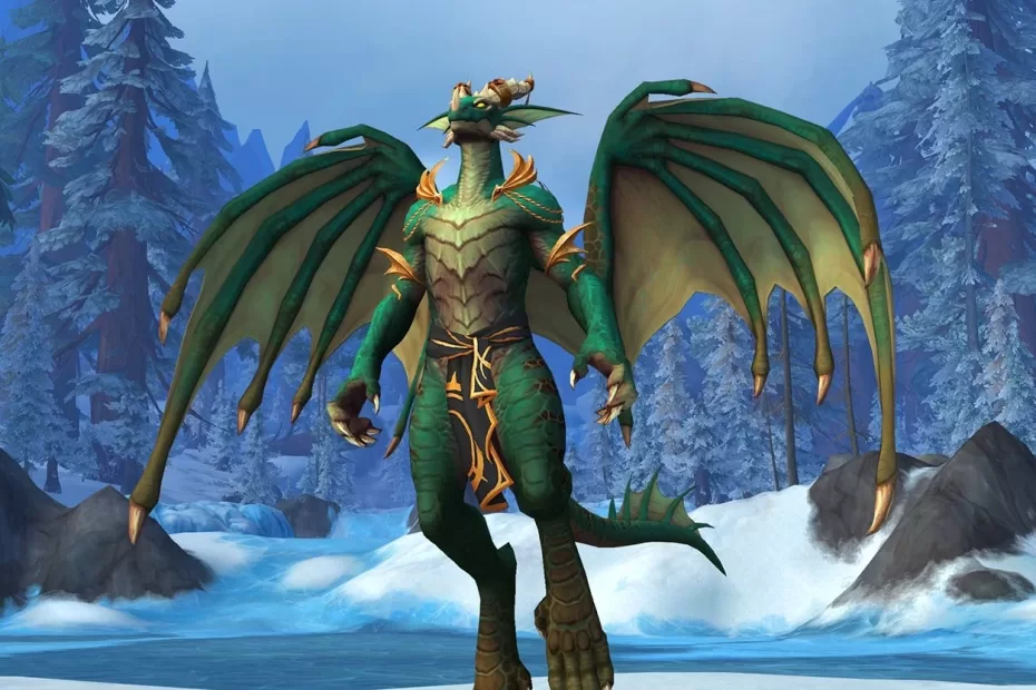 Drachtyr em World of Warcraft - capa