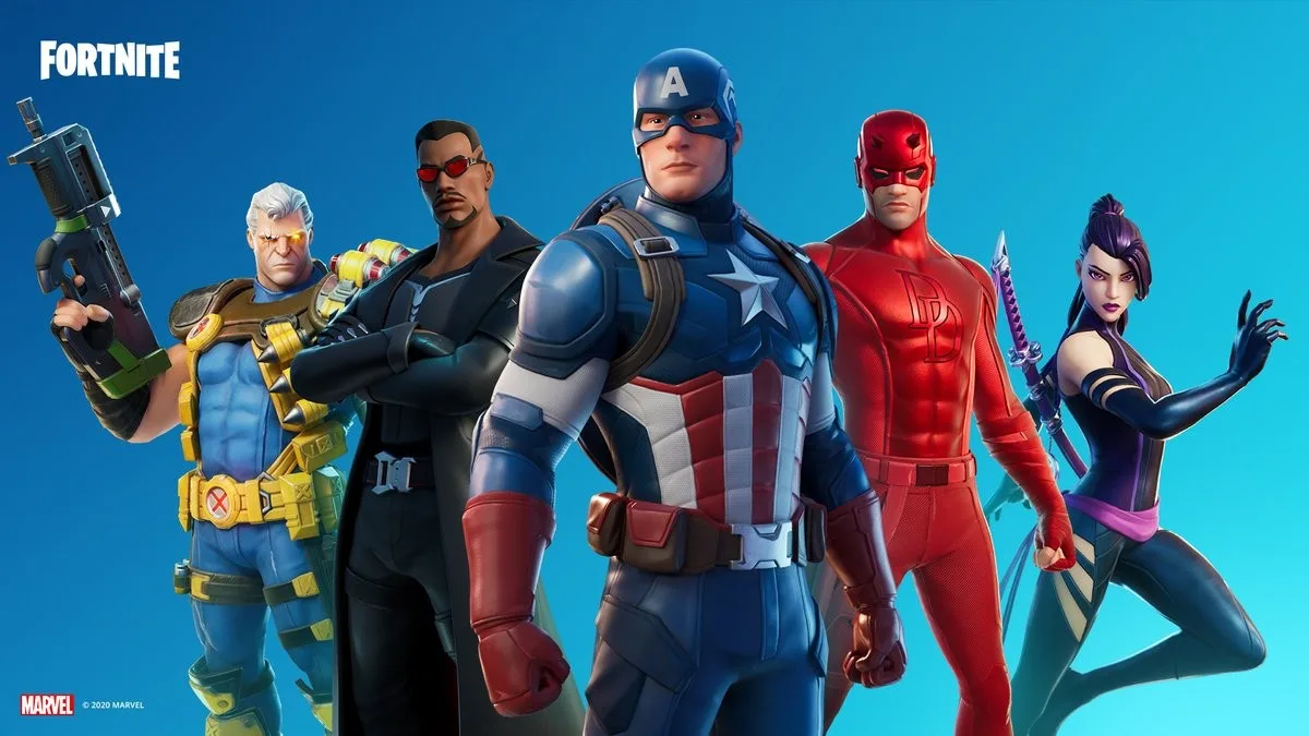 Fortnite - Personagens da Marvel 01
