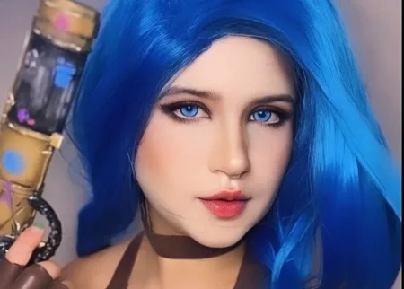 Jinx Arcane Cosplay - League of Legends - Shogun capa