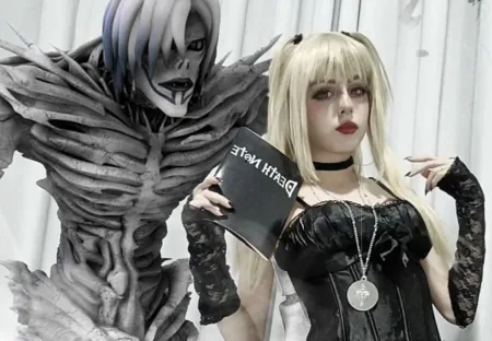 Misa Amane, de Death Note, neste belo cosplay da Matsu capa
