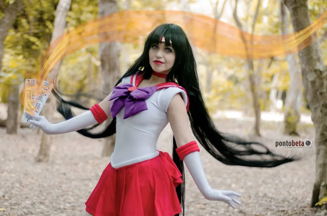 Rei Hino - Sailor Marte - Cosplay da Sailor Moon 05