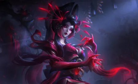 Zyra Lua Sangrenta - League of Legends - capa