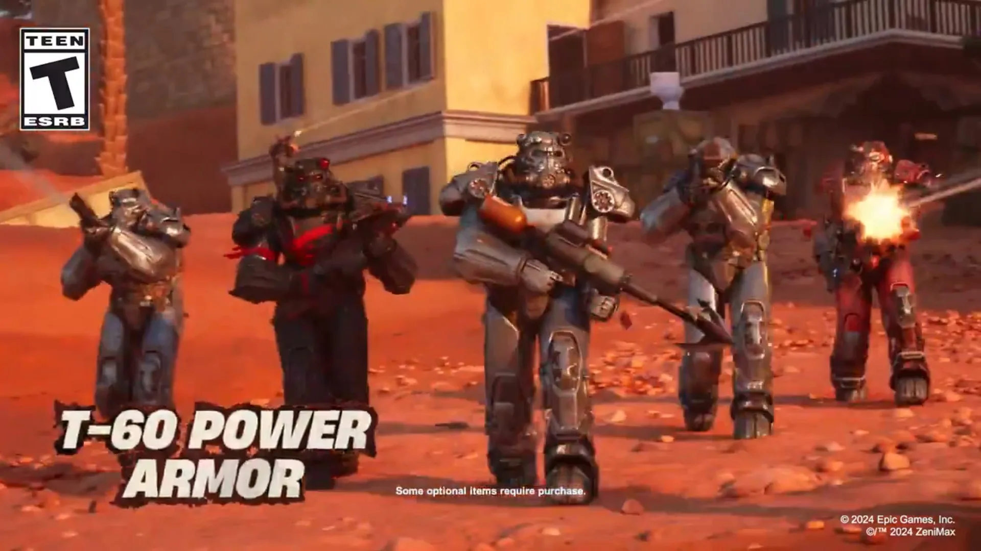 Armaduras T-60 em Fortnite - 02