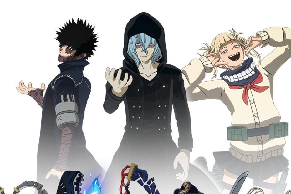 My Hero Academia em Fortnite - Dabi, Shigaraki e Himiko Toga - capa