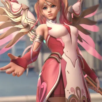 Retorno da Mercy Rosa em Overwatch 2! Mercy Rosa em Overwatch 2 - capa stories