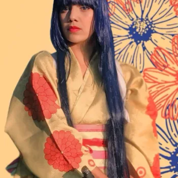 Belo cosplay da Okiku, de One Piece, da Tachibana - capa