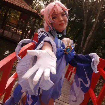 Kokomi Cosplay - Genshin Impact - capa joyce 02
