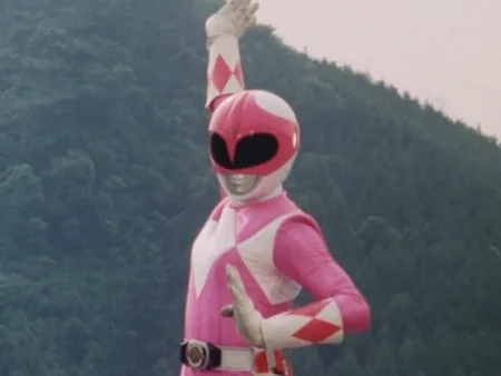 Pink Ranger capa