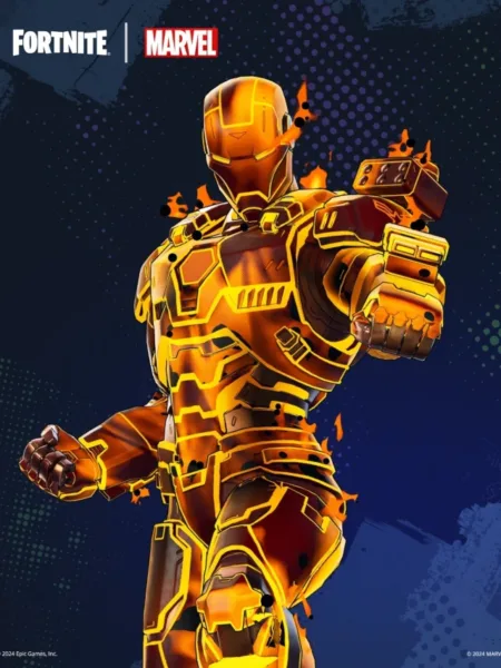 Fortnite - Estilo de Supernível do War machine capa