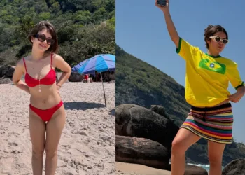 Klara Castanho e Maisa aproveitam praia no Rio de Janeiro e ganham elogios