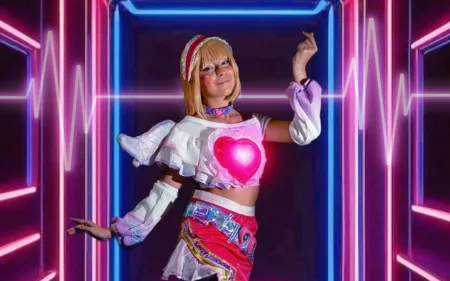 League of Legends Wild Rift - Belo cosplay da Lux Apaixonada, da Fersunny - capa