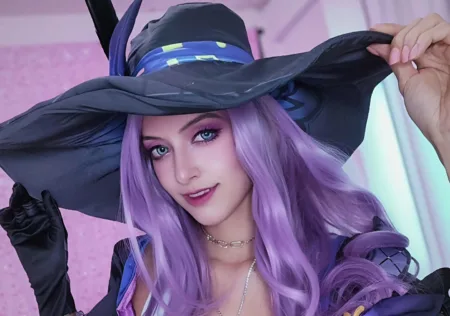 belo cosplay da Jade, de Honkai Star Rail - capa