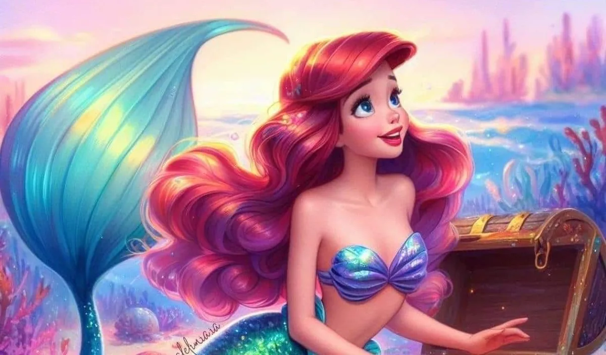 Wallpapers, Artes e Papéis de Parede da Ariel, a Pequena Sereia Ariel capa 001