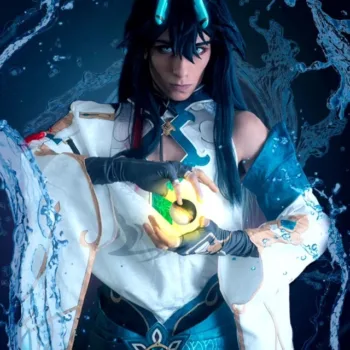Dan Heng Embebidor Lunae ganha um cosplay incrível do cosplayer brasileiro MarteT - capa