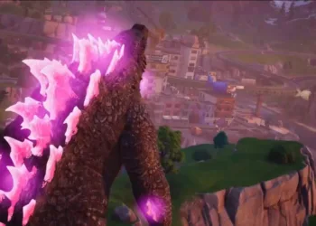Imagem do trailer vazado de Fortnite Season 6 - 007 - Godzilla