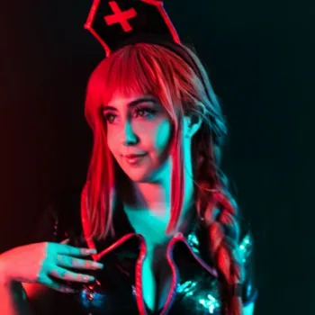 Makima cosplay capa - Gica 001