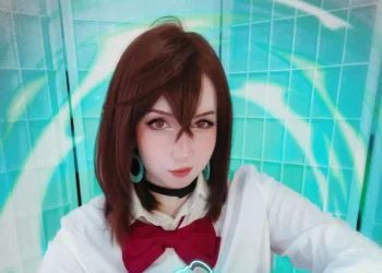 Momo Ayase cosplay, de Dandadan, da Nekoi - capa 001