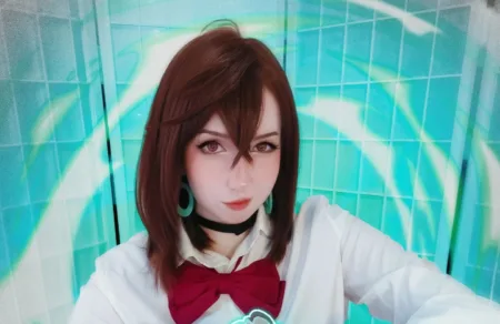 Momo Ayase cosplay, de Dandadan, da Nekoi - capa 001