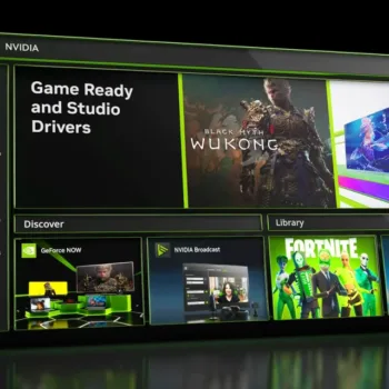 NVIDIA lança app com ferramentas e recursos alimentados por IA NVIDIA APP capa
